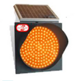 Trueliving_Solar Traffic Blinker Solar Cell        -------   15W,Type -- Mono Crystalline,Voltage  -----   18V/900mA   Battery Type      ------- Plumbic acid, Voltage  - 12v/7.2Ah.  LED Size              --------    5 mm, 172- LED, or as required.